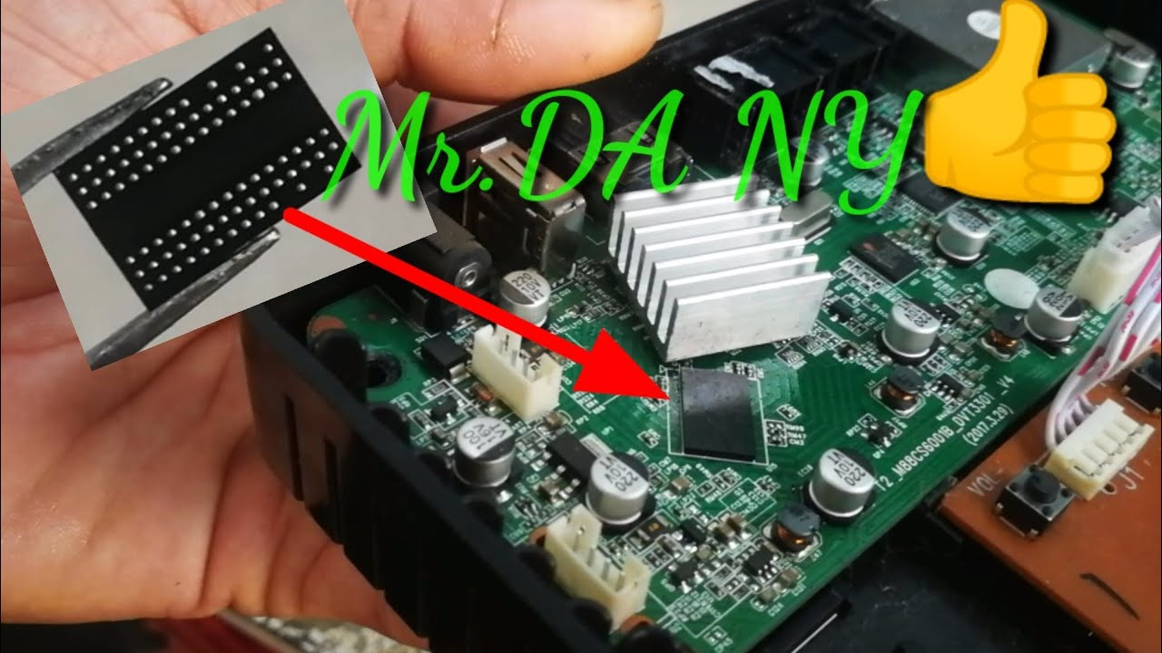 How to repair dtv hd satellite receiver. YouTube