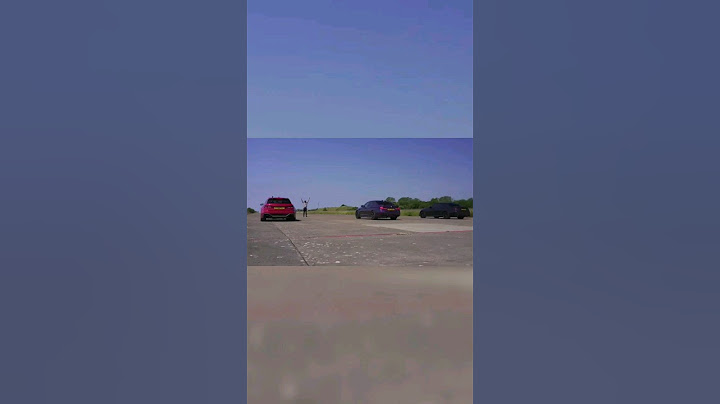 Audi RS6 Performance vs BMW M5 Competition vs Mercedes E63 S  Drag Race