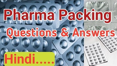 Pharma Packing Interview Questions & Answers।RBF