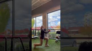 HSS 388- Lunge #3- Back lunge with rotation