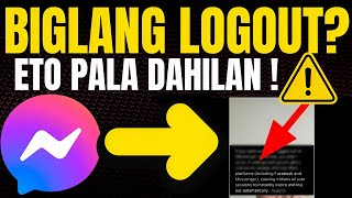 MESSENGER BIGLANG NAG LOGOUT DAHIL PALA DITO ! MESSENGER LATEST UPDATE !  screenshot 5