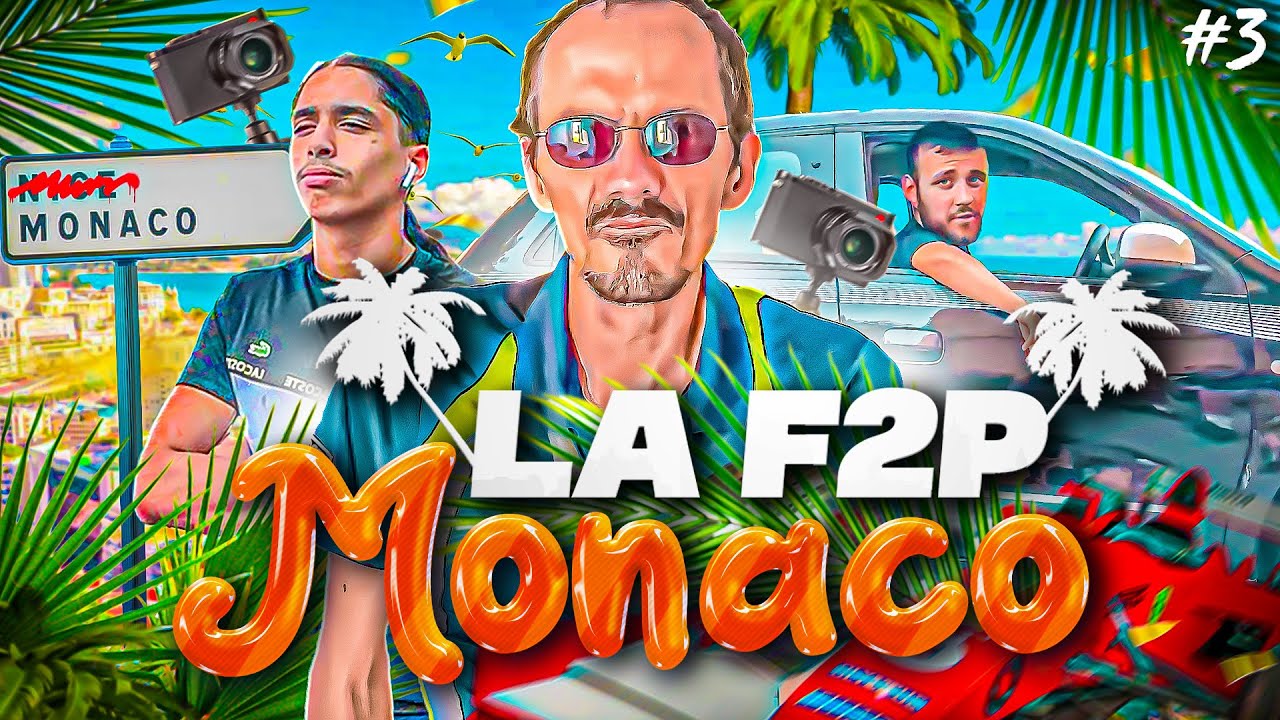 LA F2P A MONACO ( JP CRAQUE IL VEUT RENTRER CHEZ LUI )