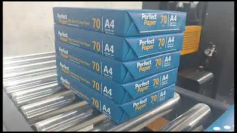 CHM A4-2 cutting and wrapping machine produce 11~12 reams per minute#shorts #sheeter #machine #paper