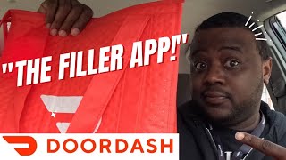 'The Filler App!' A Chicago Doordash Ride Along #doordash #fooddelivery #gigworker