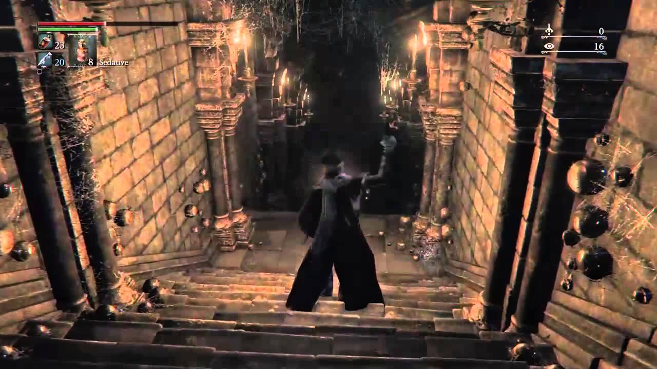 Bloodborne Mergo s Loft Middle Blood Rock Location YouTube