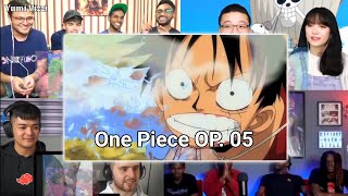 One Piece Opening 5 [Reaction Mashup]