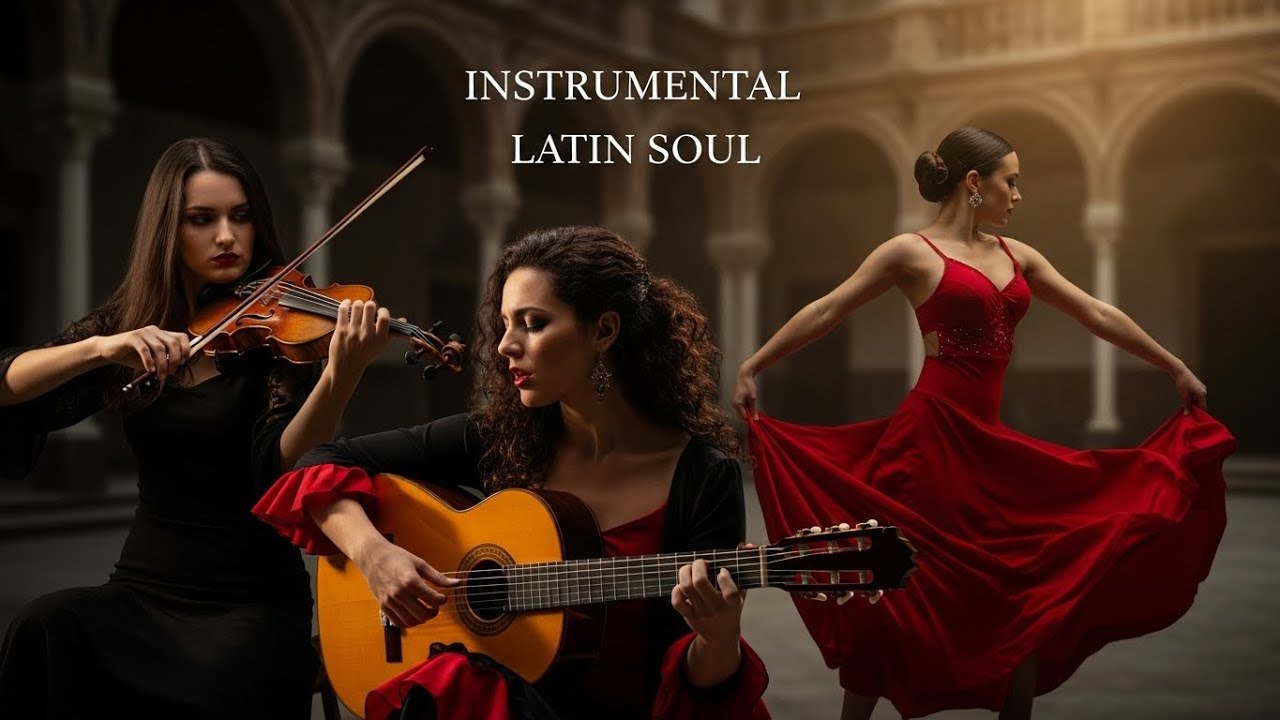 SPANISH GUITAR LIVE | Violin Salsa Instrumental