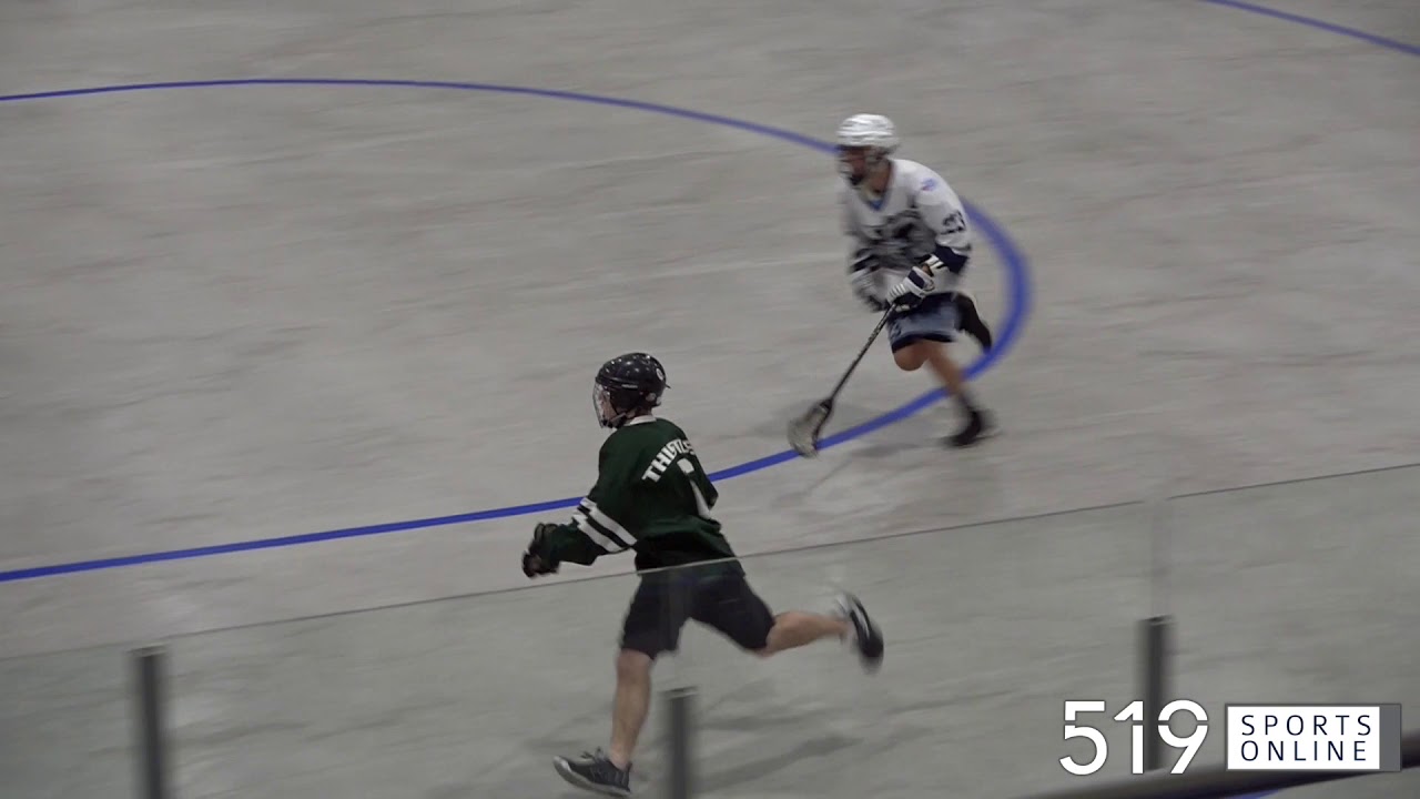 Junior C Lacrosse Playoffs Fergus vs Wilmot Game 3 YouTube