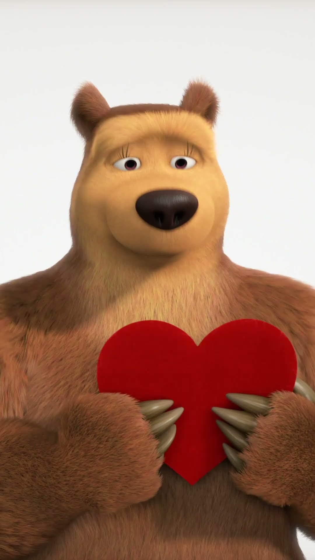 ¡El día de San Valentín se acerca! ?#Shorts #mashabearcas #MashayelOsoCastellano #OsoEstáEnamorado
