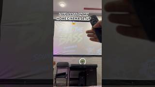 Big Screen Bass! 😱Govo 900 Soundbar | Wzatco Projector Bass test #govo #projector #basstest