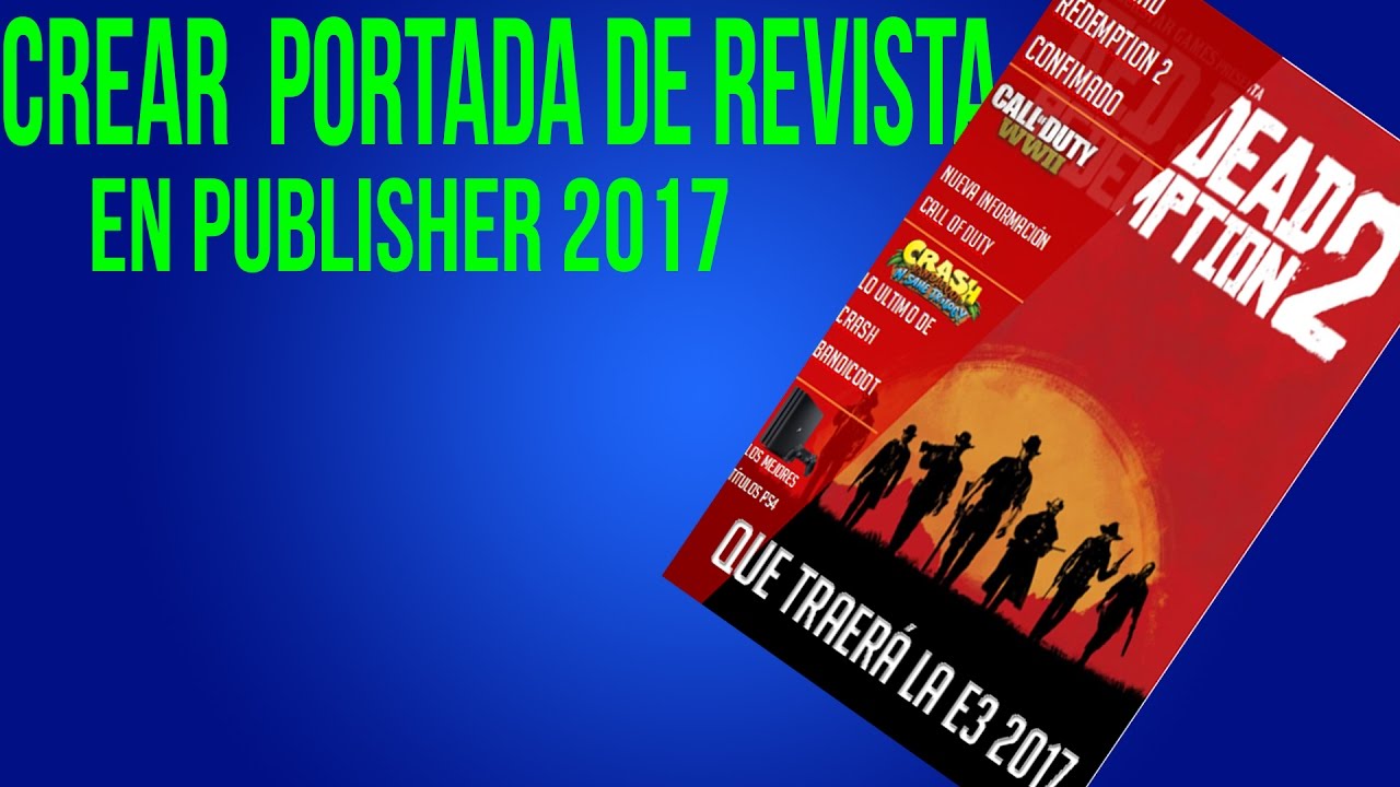 Como hacer portada de una revista en publisher 2017 - thptnganamst.edu.vn