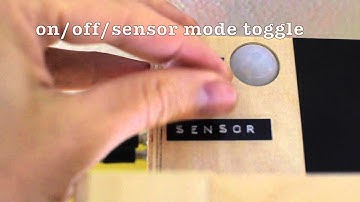 Arduino motion sensing light switch