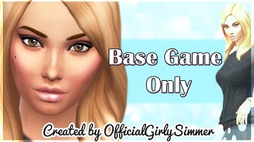 The Sims 4 | BASE GAME ONLY CHALLENGE – OfficialGirlySimmer
