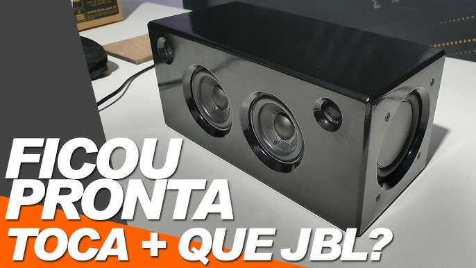 PROJETO CAIXA DE SOM BOB DO NEYMAR PAPA JBL PELEGO BOX