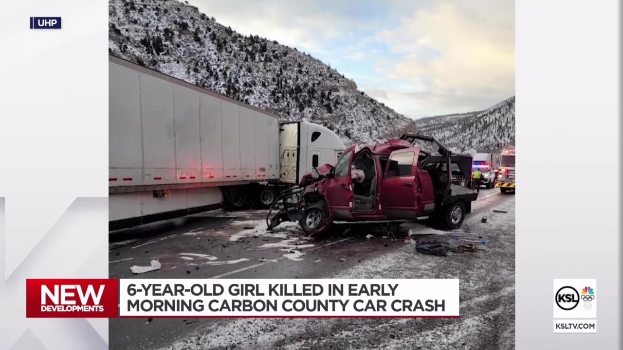 Tragic Carbon County crash claims life of 6-year-old girl - YouTube