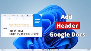 How to Add a Header in Google Docs