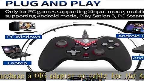 IFYOO-V108-Red V-one Wired USB Gaming Controller Gamepad Joystick for PC (Windows XP/7/8/10) & Stea