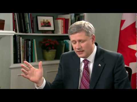 Stephen Harper Talks About Mandatory Minimums on Y...