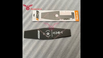 Lưỡi cắt cỏ Echo Nhật cánh vát chéo dày 2.4mm