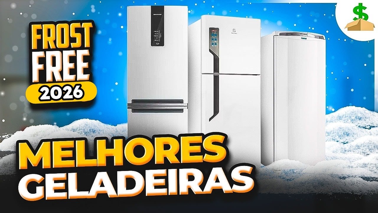 MELHOR GELADEIRA FROST FREE 2026: TOP 5 Geladeiras CUSTO BENEFÍCIO para ...