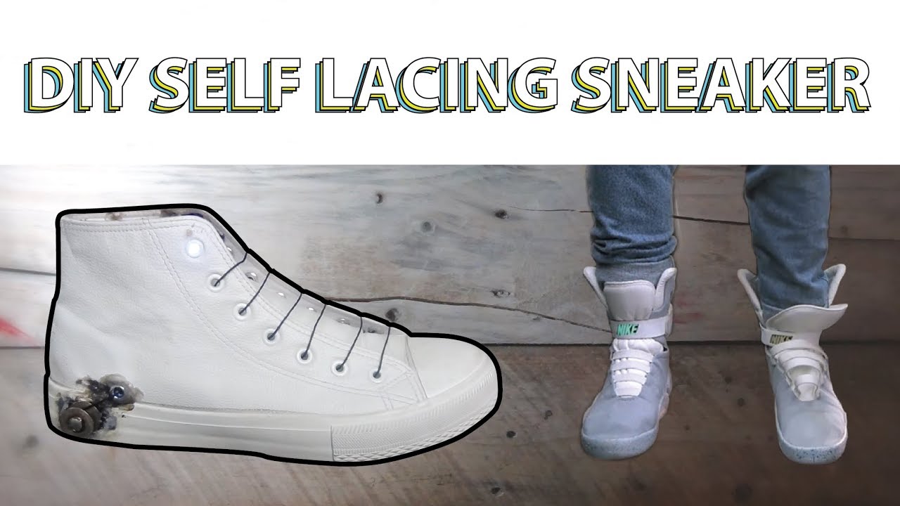 diy self lacing shoes