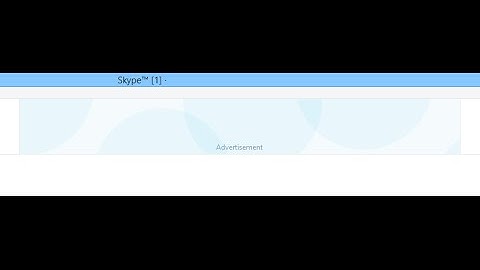 How to disable Skype ads