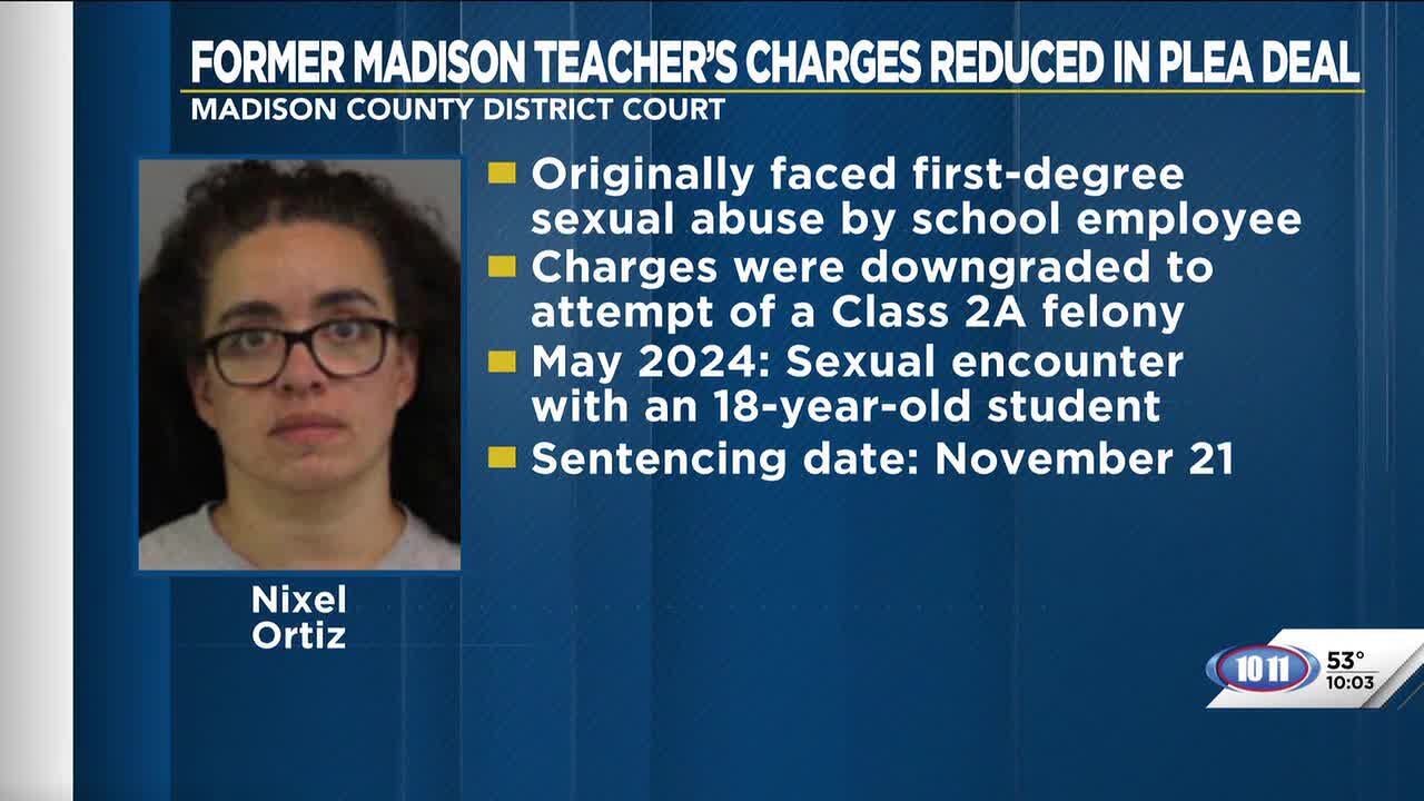 Former Nebraska teacher convicted of sexual abuse charge in plea deal ...