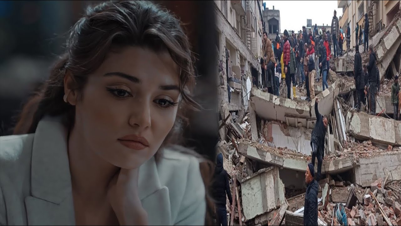 ¡La famosa actriz Hande Ercel está en la zona del terremoto! - YouTube