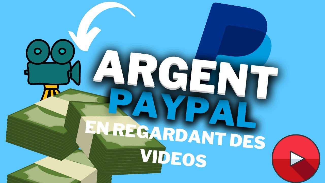 GAGNER DE L'ARGENT PAYPAL EN REGARDANT DES VIDÉOS YOUTUBE (ARGENT