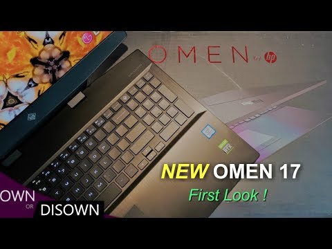 New HP Omen 17t - First Look Review