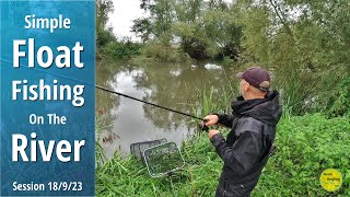 Float Fishing With Maggots - Exploring The River Avon - Lovely Mixed Bag - 18/9/23 (Video 435)