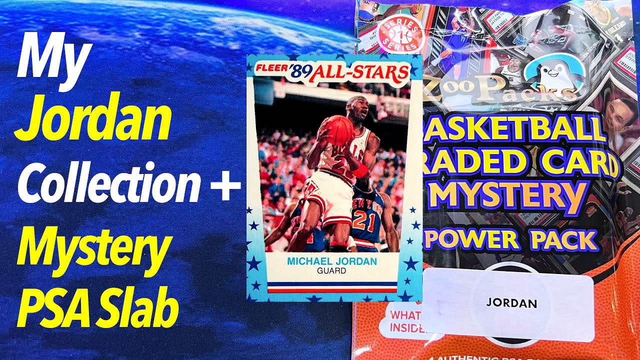 Mystery Jordan PSA Slab + Jordan Collection YouTube