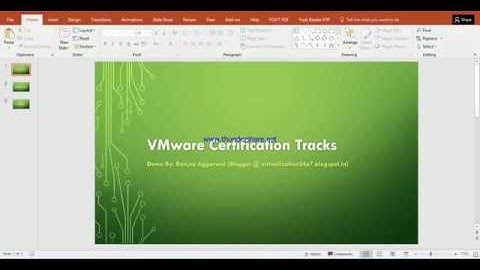 VMware Certification Tracks