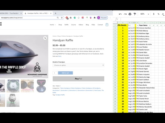 NOVAPANS HANDPANS JANUARY 2021 HANDPAN RAFFLE |