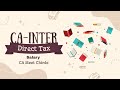 L3: Income from Salary for CA Inter DT | DT DOSE Revision by CA Meet Chirde