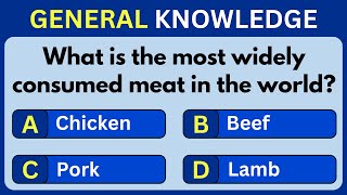 General Knowledge Quiz | General Knowledge | Trivia Quiz | Trivia | Mixed Quiz | Pub Trivia