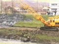 NOBAS dragline cleaning river part 1