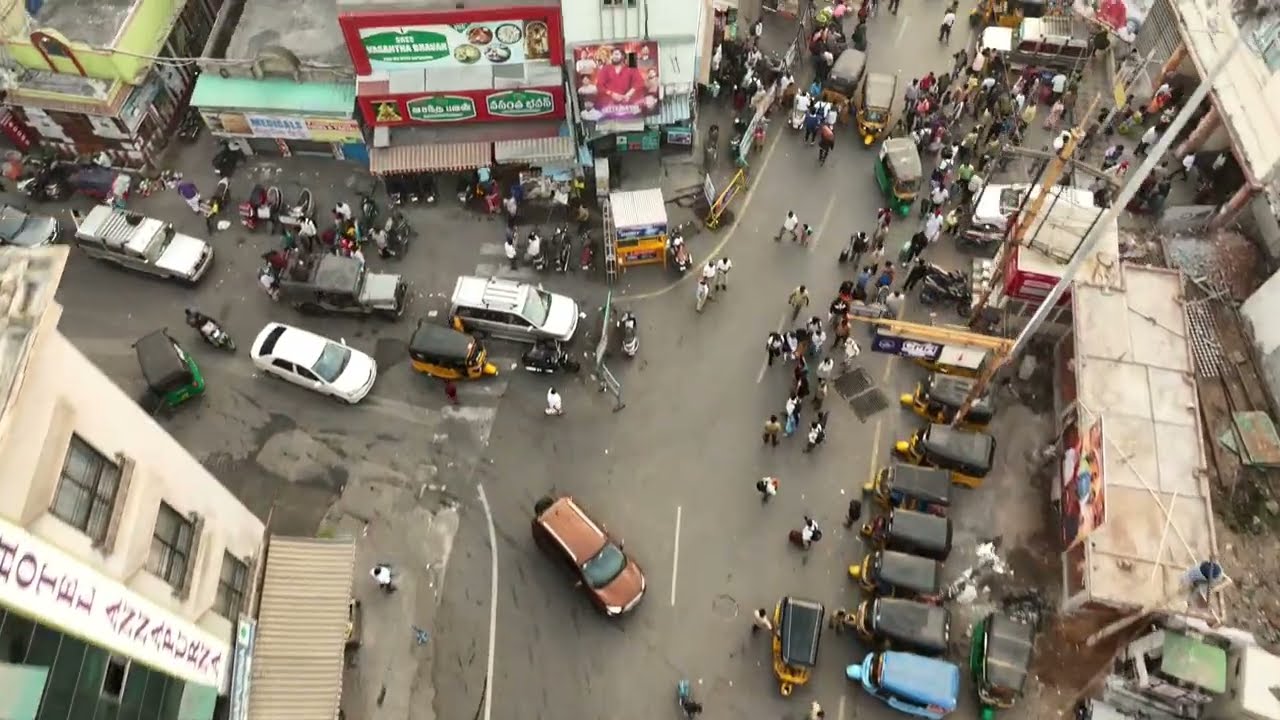 Rode work done video #Tirupati 