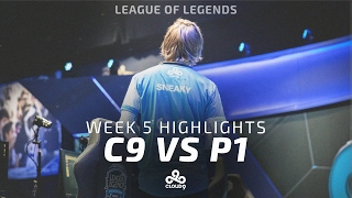 Cloud9 LoL - LCS Week 5 | Cloud9 vs Pheonix1 Highlights (2017)