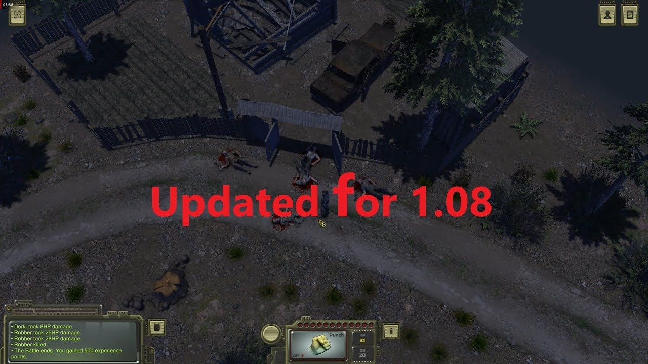 ATOM RPG: How to defeat the bandits in prologue&keep the AK 47 (works for 1.08, 1.081 and 1.1)