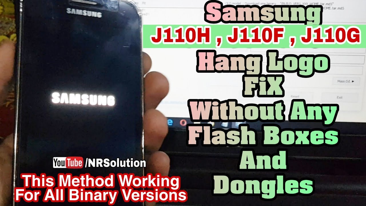 Samsung J1 Ace J110H | J110F | J110G | Hang On Logo Fix Solution Without  Boxes And Dongles - YouTube