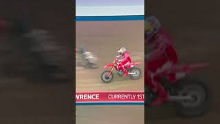 Hunter Lawrence ‼️😂 #shorts #supercross