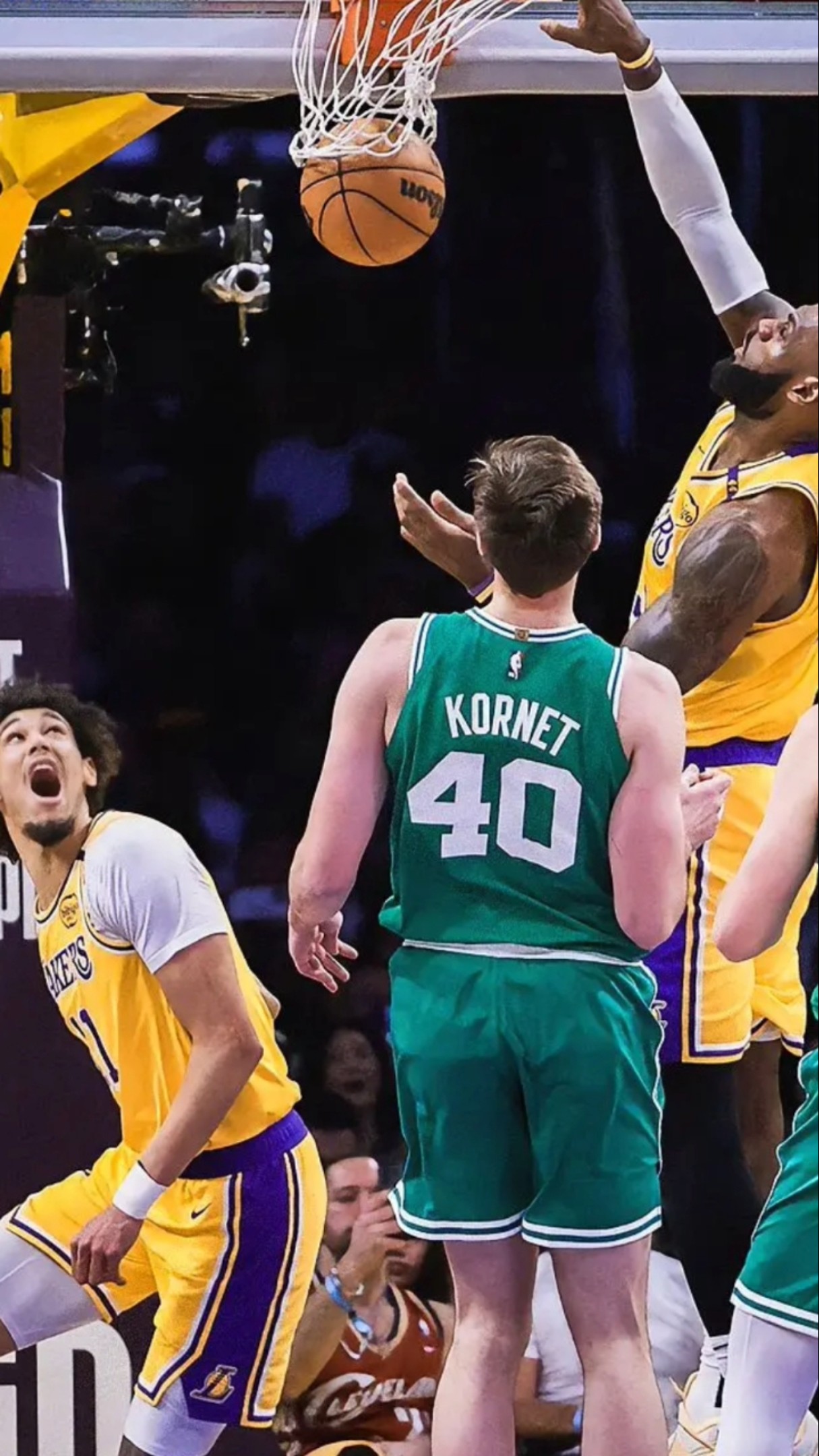 BEAT CELTICS DROP 20 \u0026 21ST ALL STAR SELECTION #nba #lebronjames #lakers #celtics #jaysontatum