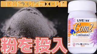 【栄養剤】コム2を知っているだろうか？水質を全く変動させずに、確実にアミノ酸やビタミンを魚に届ける一品。コスパがよく光で減退しない魔法の粉！デルフィス コンビネーション2【ふぶきテトラ】