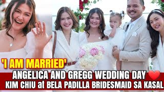 Angelica Panganiban Gregg Homan WEDDING in L.A  with Kim Chiu and Bela Padilla