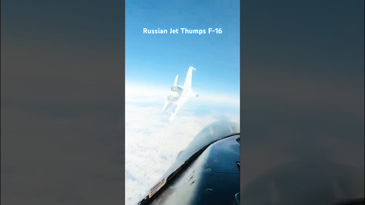 Russian Jet Thumps F-16 In Close Encounter