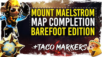 Guild Wars 2 - Mount Maelstrom Map Completion with TacO Markers