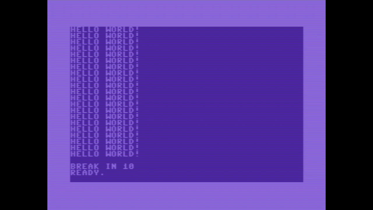 Simple Program Old Computer How to save, load and write BASIC programs on different vintage ...