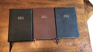 Reformation Heritage Kjv Study Bible All Three Leathers Goatskin Calfskin Calfsplit