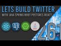 Lets Build Twitter From the Ground Up: Episode 261 || Java, Spring Boot, PostgreSQL and React